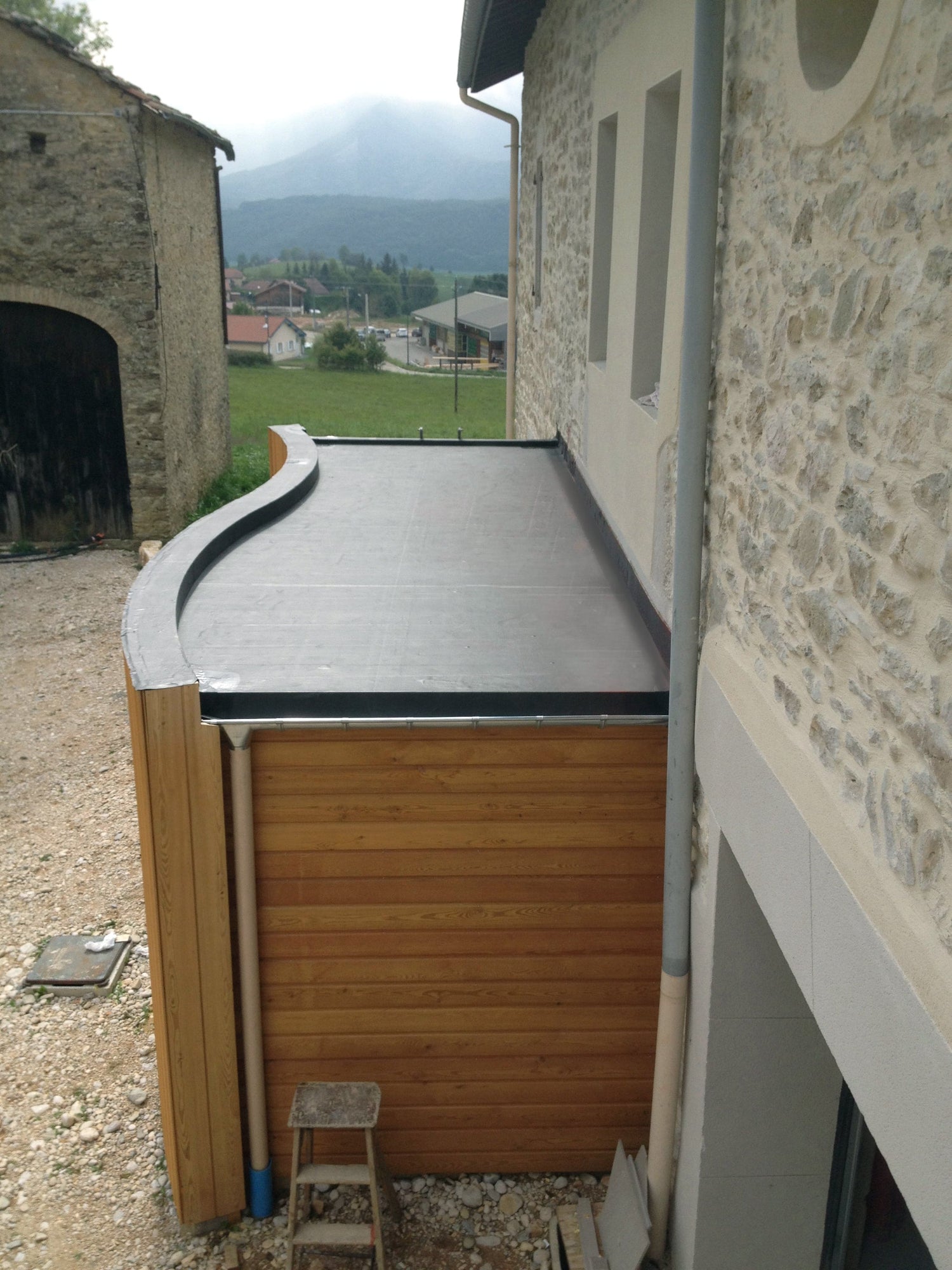 Pour les petites toitures