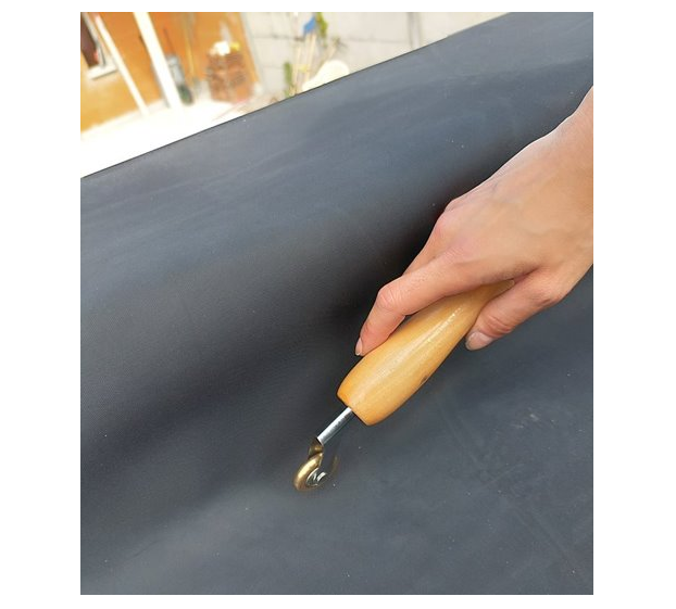 Roulette à maroufler double