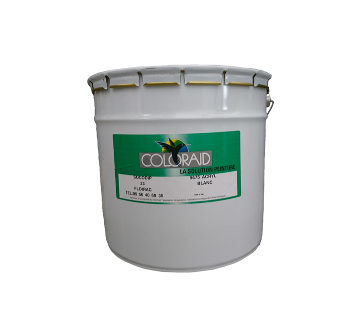 Peinture blanche pour EPDM (5kg)