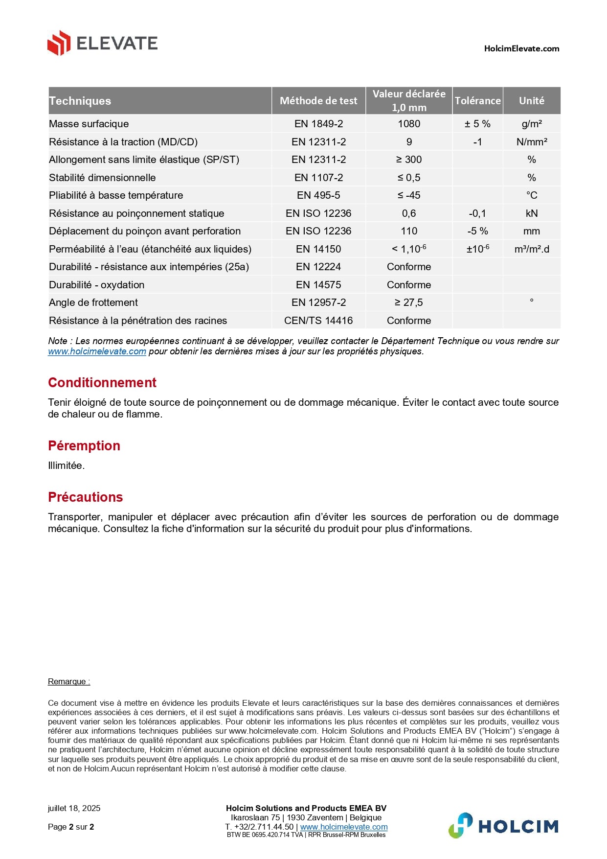 Membrane pour bassin PONDEASY  1.0mm / 3m de large